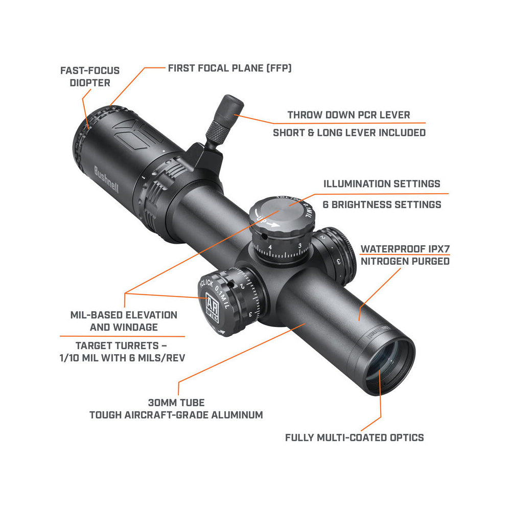 Ar Optics 1-4X24
